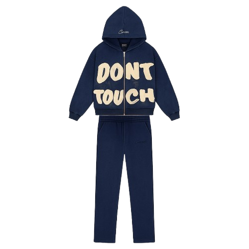Carsicko Dont Touch Tracksuit - Dark blue